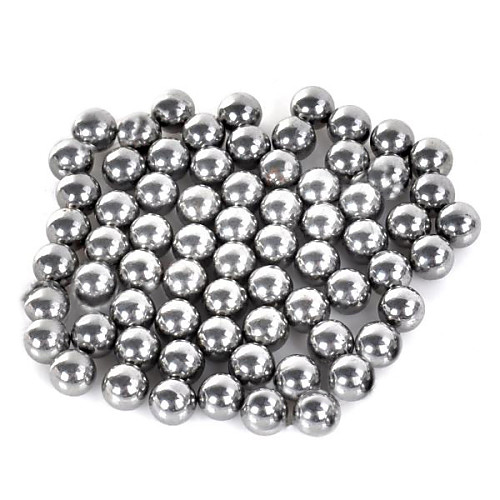 

7mm Carbon Steel Slingshot Ball Silver 70 PCS