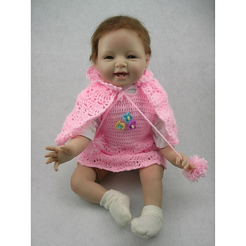 

NPK DOLL 22 inch Reborn Doll Baby Reborn Baby Doll Newborn lifelike Cute Hand Made Child Safe Full Body Silicone 22 with Clothes and Accessories for Girls' Birthday and Festival Gifts / Non Toxic