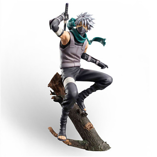 

Anime Action Figures Inspired by Naruto Hatake Kakashi PVC(PolyVinyl Chloride) 20 cm CM Model Toys Doll Toy Men's Boys' Girls'