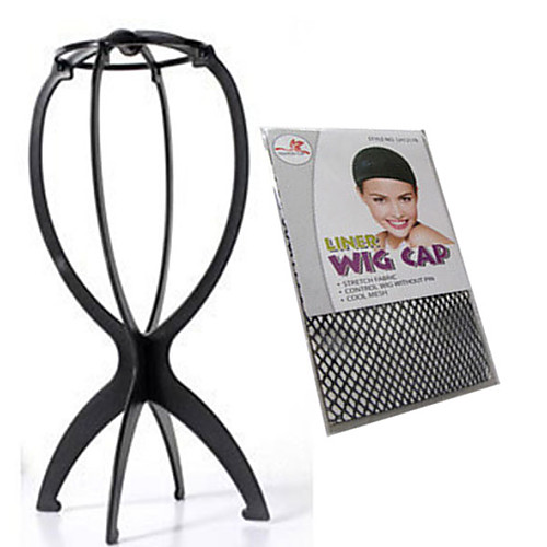 

Wig Accessories Plastic Wig Stands / Wig Caps Clips 10000 pcs Daily Classic Black Red