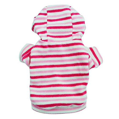 

Dog Hoodie Puppy Clothes Stripes Fashion Winter Dog Clothes Puppy Clothes Dog Outfits 1# 2# 3# Costume for Girl and Boy Dog Cotton XS S M L