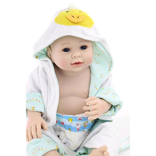 

NPK DOLL Reborn Doll Baby Newborn lifelike Cute Hand Made Child Safe Silicone Vinyl with Clothes and Accessories for Girls' Birthday and Festival Gifts / Non Toxic / Lovely / CE Certified / Kid's