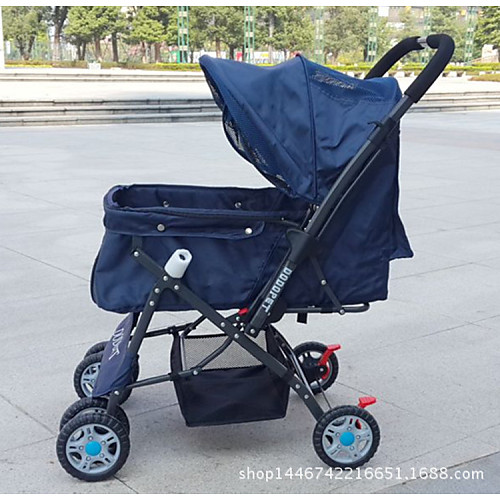 

DODOPET Mixed Material/ Portable/Safe Stroller Cart Car Carrier For Dogs / Cats