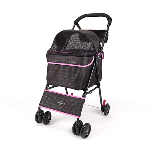 

IBIYAYA Mixed Material/ Portable/Safe Stroller Cart Car Carrier For Dogs / Cats
