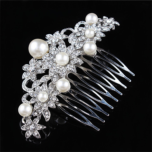 

Side Combs Hair Accessories Rhinestones Wigs Accessories Women's pcs 6-10cm cm