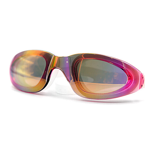 

Swimming Goggles Anti-Fog UV Protection Mirrored Plated For Silica Gel PC Blacks Transparent Red Black Blue