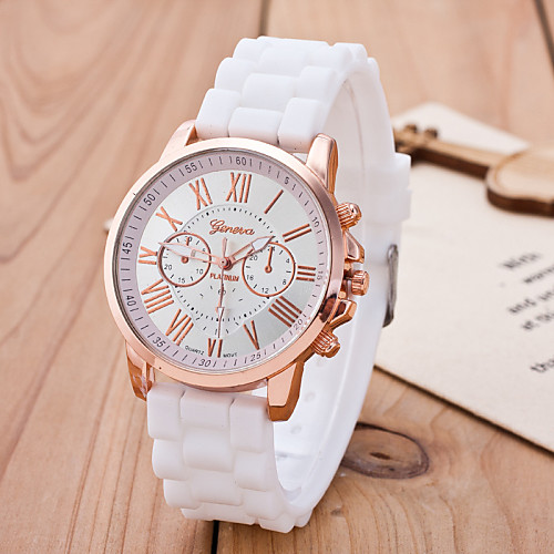 

Women's Wrist Watch Analog Quartz Ladies Casual Watch / Silicone / One Year