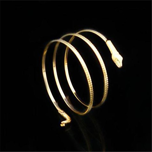 

Crystal Bracelet Bangles Statement Ladies Unique Design Vintage Party 18K Gold Plated Bracelet Jewelry Gold / Silver For Party Gift Valentine / Pearl / Pearl / Cubic Zirconia