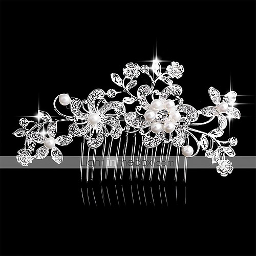 

Side Combs Hair Accessories Crystal Wigs Accessories Women's pcs 6-10cm cm