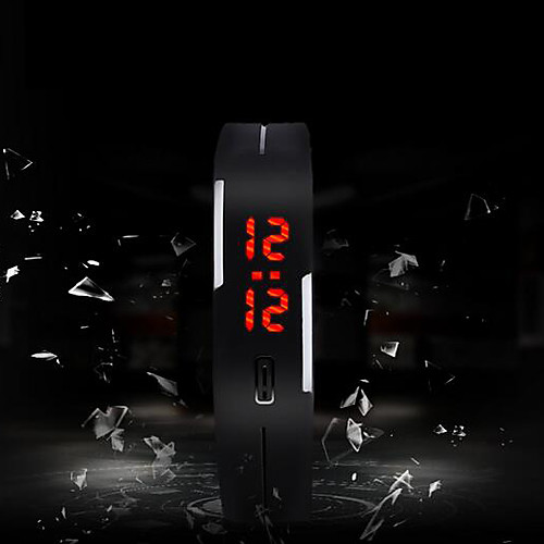 

Men's Sport Watch Digital Digital Charm Touch Screen LED / Silicone / One Year