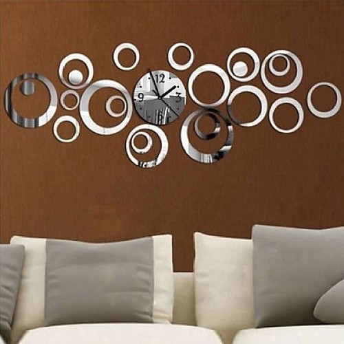 

Casual / Modern Contemporary / Office / Business Plastic Round Holiday / Houses / Inspirational Indoor AA Decoration Wall Clock Digital No