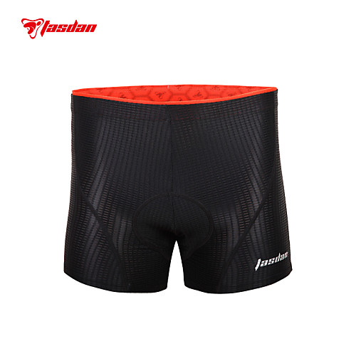 

TASDAN Men's Cycling Under Shorts Bike Shorts Bib Shorts Underwear Shorts Breathable 3D Pad Quick Dry Sports Solid Color Silicon Black / Gray Road Bike Cycling Clothing Apparel Relaxed Fit Bike Wear