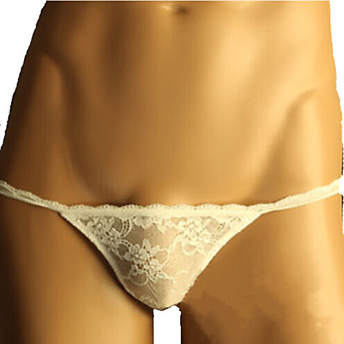 

Men's Modern Style Sexy Shorties & Boyshorts Panties - Normal, Solid Colored Low Waist Black White M L XL / Skinny