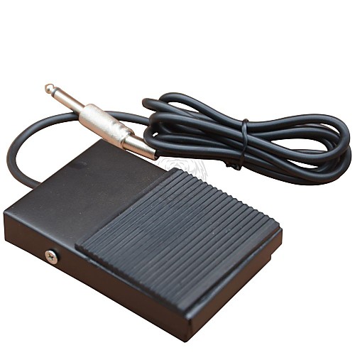 

basekey-iron-tattoo-foot-pedal-power-supply-switch-control-1-4-plug-rubber-grip