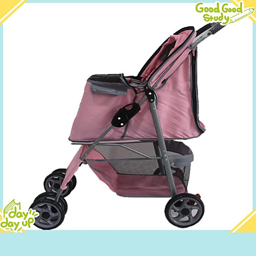 

Mixed Material/ Portable/Safe Stroller Cart Car Carrier For Dogs / Cats