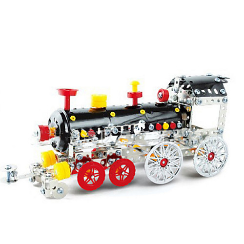 

353 pcs Train Toy Car 3D Puzzle Wooden Puzzle Metal Puzzle Wooden Model Kid's Adults' Toy Gift