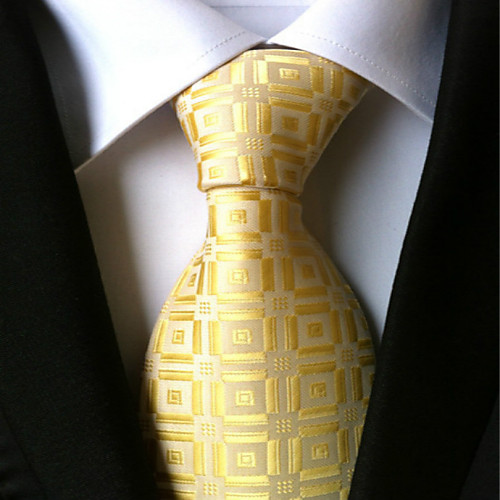 

Men's Luxury / Grid / Classic Necktie - Creative Stylish