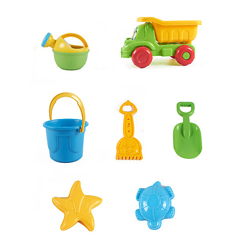 

Beach Toy Beach Sand Toys Set Water Toys 7 pcs ABS 7 in 1 For Kid's Adults'