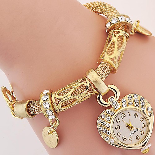 

Women's Ladies Luxury Watches Bracelet Watch Analog Vintage Style Charm Imitation Diamond Beautiful and elegant / One Year