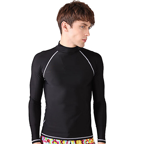 

SBART Men's Sun Shirt Top Thermal / Warm UV Sun Protection Ultraviolet Resistant Long Sleeve Swimming Diving Surfing Spring Summer Fall / Winter
