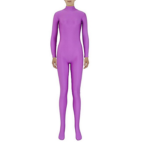 

Zentai Suits Catsuit Skin Suit Ninja Adults' Spandex Lycra Cosplay Costumes Sex Men's Women's Purple Solid Colored Halloween / Leotard / Onesie / Leotard / Onesie / High Elasticity