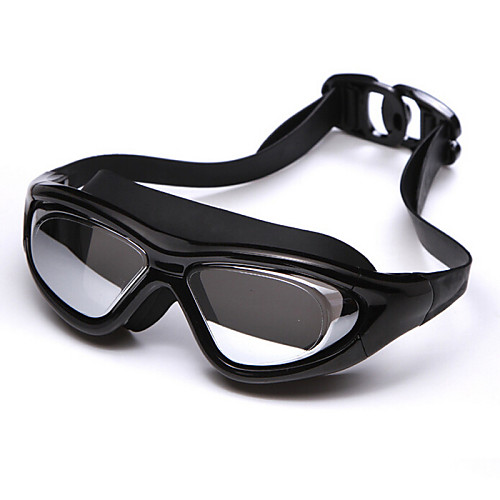 

Swimming Goggles Waterproof Anti-Fog Adjustable Size Shatter-proof Prescription UV Protection For Silica Gel PC Reds Blacks Silver Gray