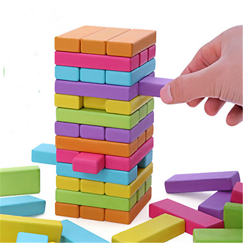 

Board Game Stacking Tumbling Tower Jenga Wood Professional Fun Balance Kid's Adults' Toys Gifts