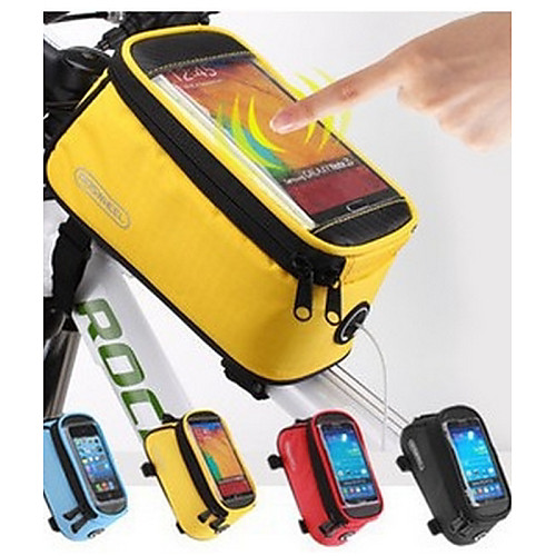 

ROSWHEEL 2 L Bike Handlebar Bag Waterproof Rain Waterproof Quick Dry Bike Bag Terylene Nylon Oxford Bicycle Bag Cycle Bag Iphone 5/5S Cycling / Bike