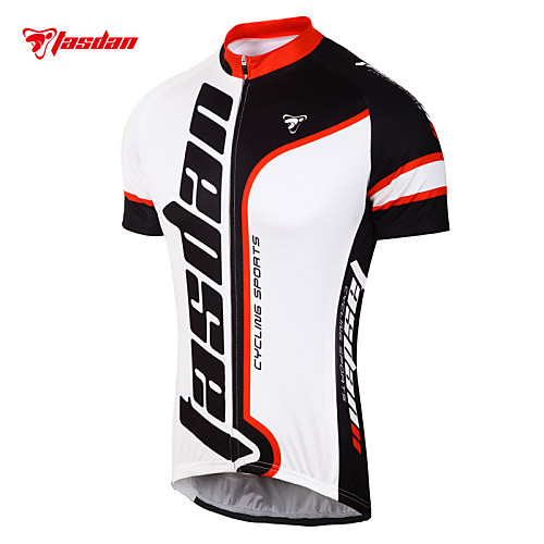 

TASDAN Men's Short Sleeve Cycling Jersey Bike Jersey Top Clothing Suit Mountain Bike MTB Road Bike Cycling Breathable Quick Dry Sweat-wicking Sports Clothing Apparel / Stretchy