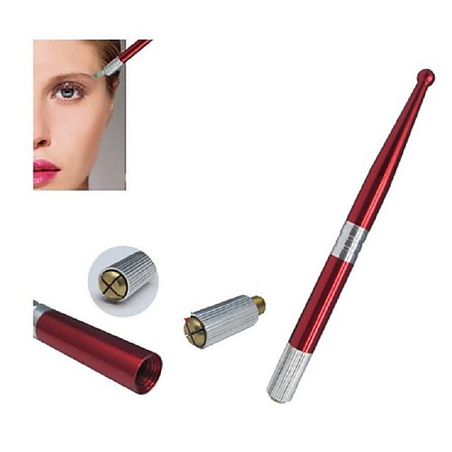 

1pcs Basekey Pro Permanent Eyebrow Makeup Manual Tattoo Pen Red