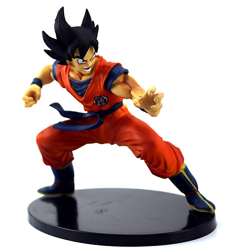 

Anime Action Figures Inspired by Dragon Ball Son Goku PVC(PolyVinyl Chloride) 15 cm CM Model Toys Doll Toy