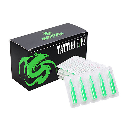 

50-pcs-mix-sizes-disposable-tattoo-tips-sterile-assorted-green-plastic-nozzles-tube-tattoo-supply-set-rt-ft
