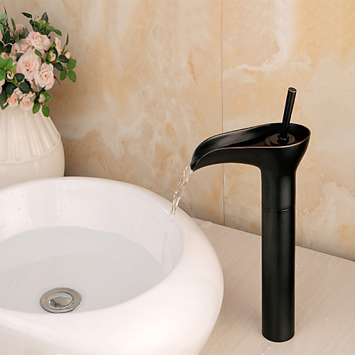 

Bathroom Sink Faucet in Vintage Style Antique Brass Finish Tall Bathroom Sink Faucet
