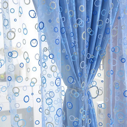 

Sheer Curtains Shades One Panel 39W79L Yellow / Living Room