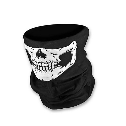 

Scarf Pollution Protection Mask Headsweat Men's Women's Camping / Hiking Running Cycling / Bike Bike / Cycling Sunscreen Breathable Quick Dry Summer Floral Botanical Polypropylene Black One-Size
