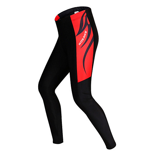 

WOSAWE Unisex Cycling Pants Bike Pants / Trousers Tights Padded Shorts / Chamois Breathable 3D Pad Sweat-wicking Sports Polyester Spandex Silicon Winter Mountain Bike MTB Road Bike Cycling Clothing
