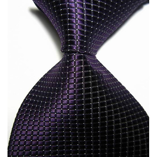 

Men's Luxury / Grid / Classic Necktie - Creative Stylish