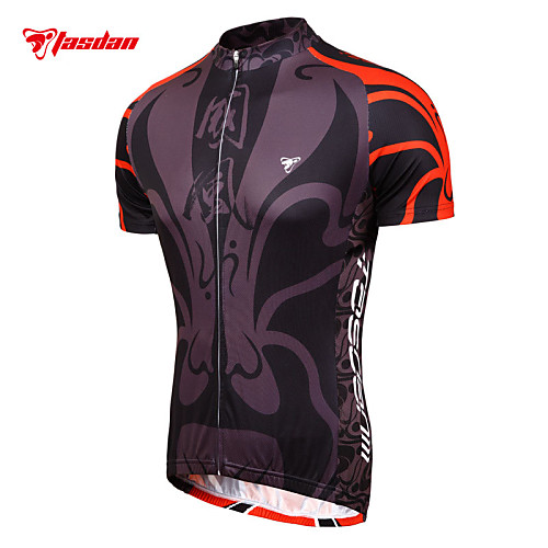 

TASDAN Men's Short Sleeve Cycling Jersey Bike Jersey Sleeves Top Mountain Bike MTB Road Bike Cycling Breathable Quick Dry Sweat-wicking Sports Clothing Apparel / Stretchy / Clothing Suit