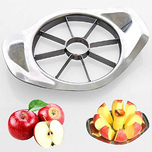 

Stainless Steel Apple Divider Fruit Easy Cutter Slicer Kitchen Gadgets