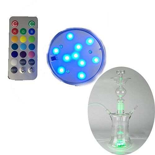 

Led Light with Remote Control Hookah Shisha Accessories Battery Operated