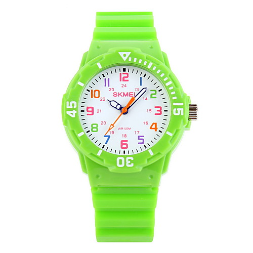 

SKMEI Wrist Watch Analog Quartz Ladies Casual Watch / Two Years / Rubber