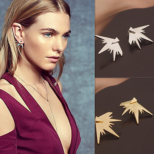 

Women's Stud Earrings Jacket Earrings Earrings Jewelry Silver / Golden For Wedding Party Daily Casual