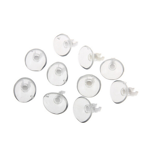 

10pcs Aquarium Fish Tank Suction Cup Clip Mount for 10mm Air Tube Pipe Hose