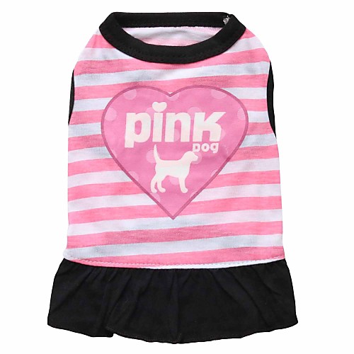 

Cat Dog Dress Dog Clothes Breathable Purple Pink Costume Cotton Floral Botanical Fashion XS S M L