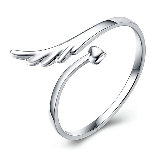

Ring Silver Sterling Silver Silver Wings Ladies Unusual Unique Design / Women's