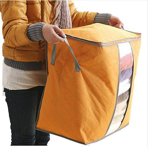 

Textile Plastic Oval Lidded Home Organization, 1pc Storage Boxes