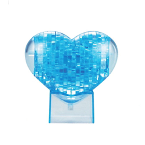 

Heart 3D Puzzle Wooden Puzzle Crystal Puzzle Wooden Model ABS Kid's Adults' Toy Gift