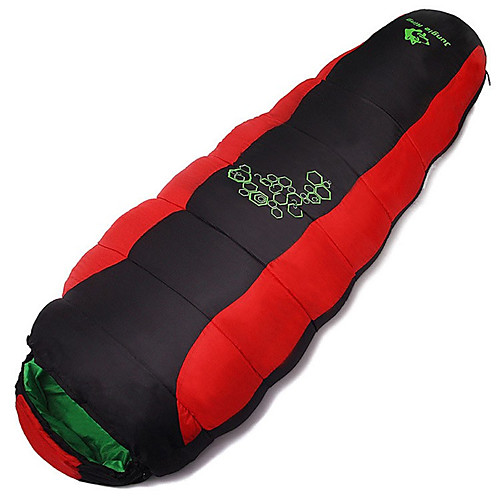 

Sleeping Bag Outdoor Camping Mummy Bag 10 °C Single Hollow Cotton Ultralight Windproof Breathable Warm Quick Dry Moistureproof Well-ventilated Ultra Light (UL) Thick Spring Summer Fall for Hunting