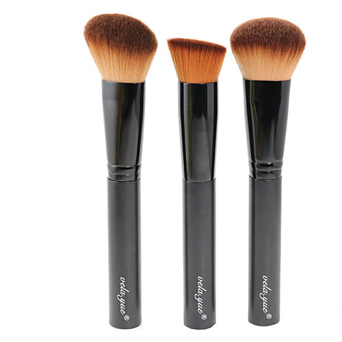 

Professional Makeup Brushes Makeup Brush Set 3 Travel Blending Premium flawless Buffing Stippling Concealer Synthetic Hair / Artificial Fibre Brush for Cream Liquid Powders Makeup Brush Set