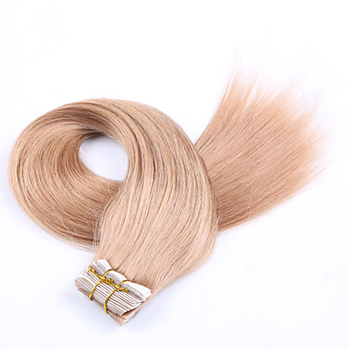 

PANSY Tape In Human Hair Extensions Straight Human Hair Extensions Human Hair Brazilian Hair Women's